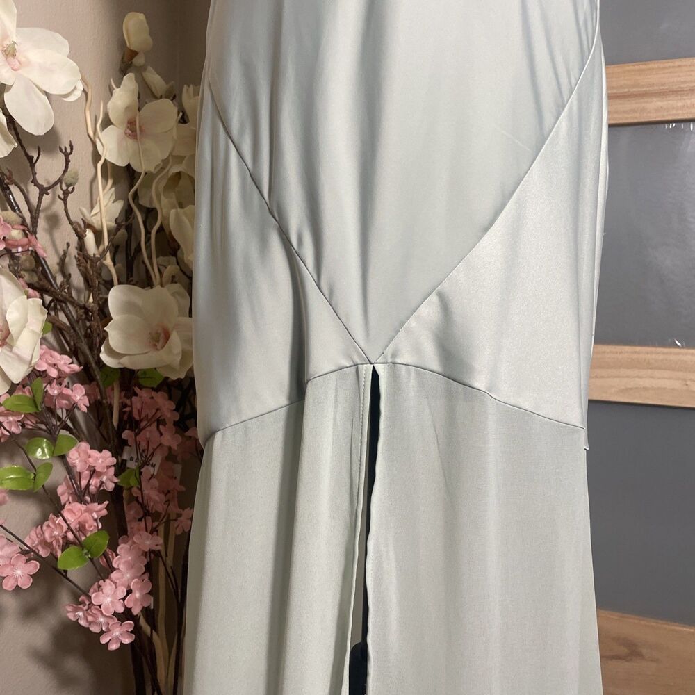 Peppermayo Women's Under The Pagoda Maxi Dress Blue 8 Strapless Special Event - Picture 6 of 14